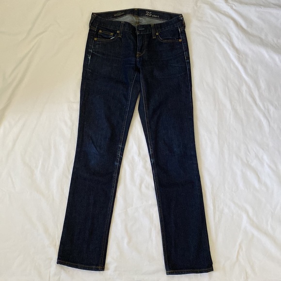 Pair of Jcrew Jeans (Washed black and Navy Blue) - Picture 5 of 9